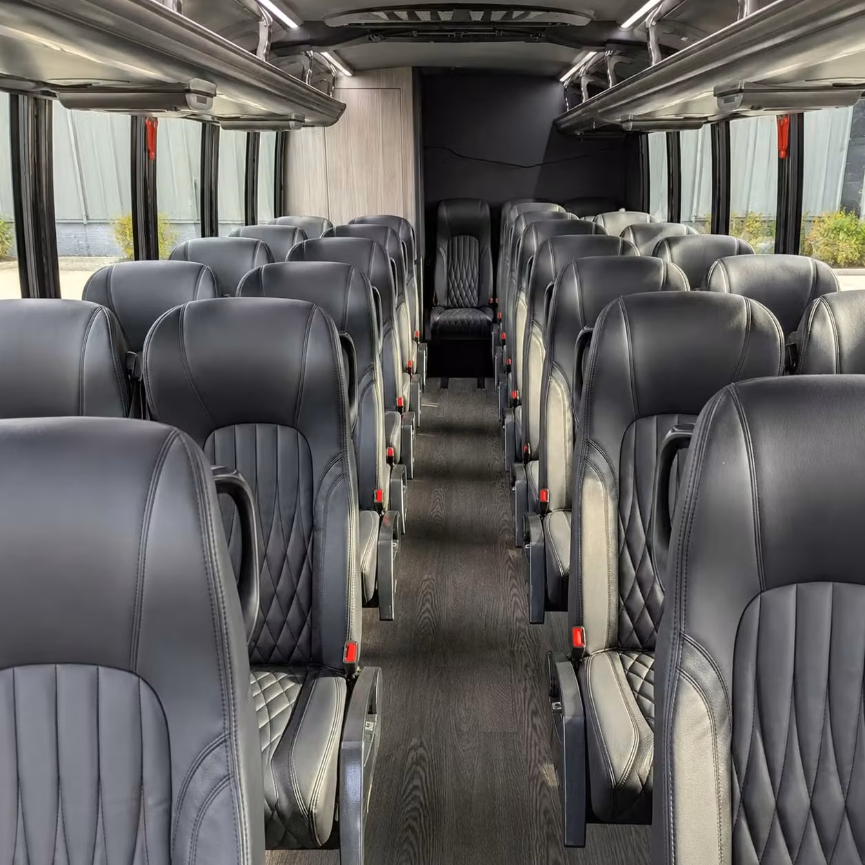 30 passenger minibus interior