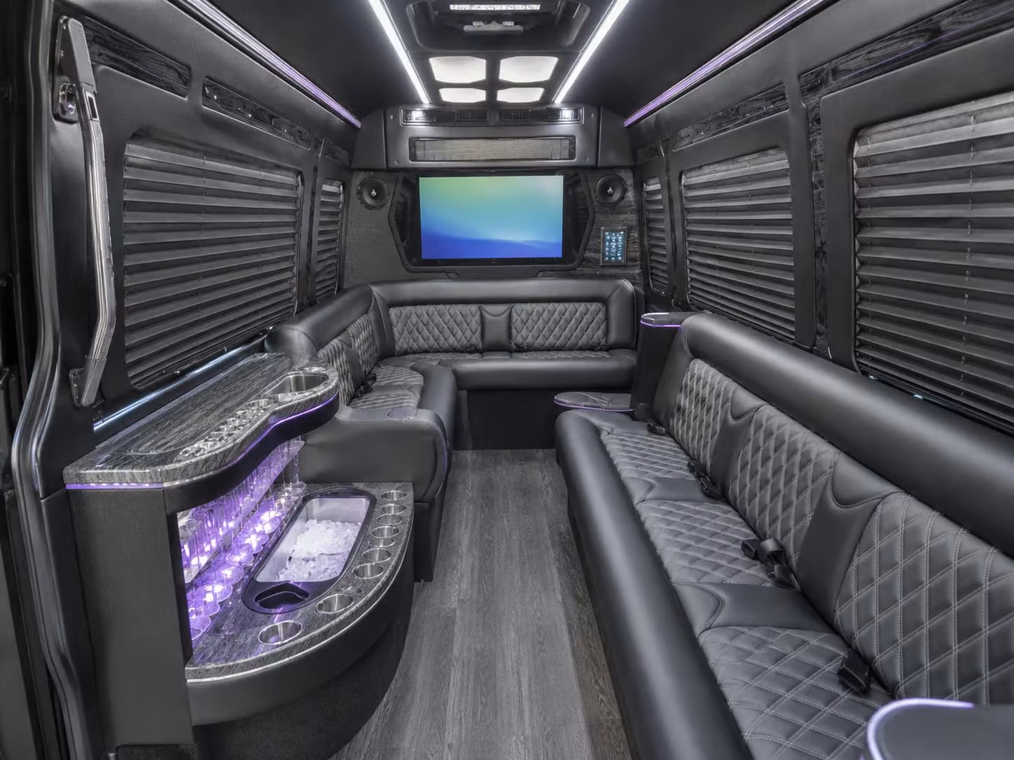 bus rental options for baltimore trips